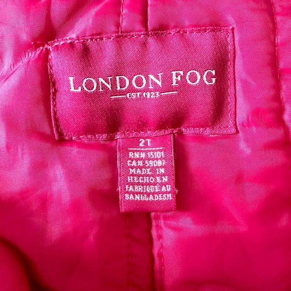 Kids Pink and Gray Snow Bib - Picture 6 of 6